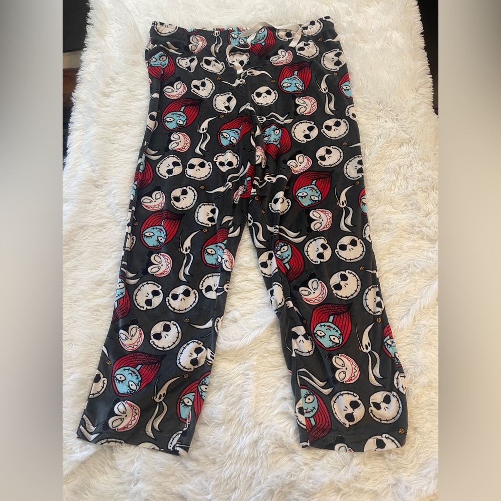 Nightmare Before Christmas themed pajama pants adults size‎ Large